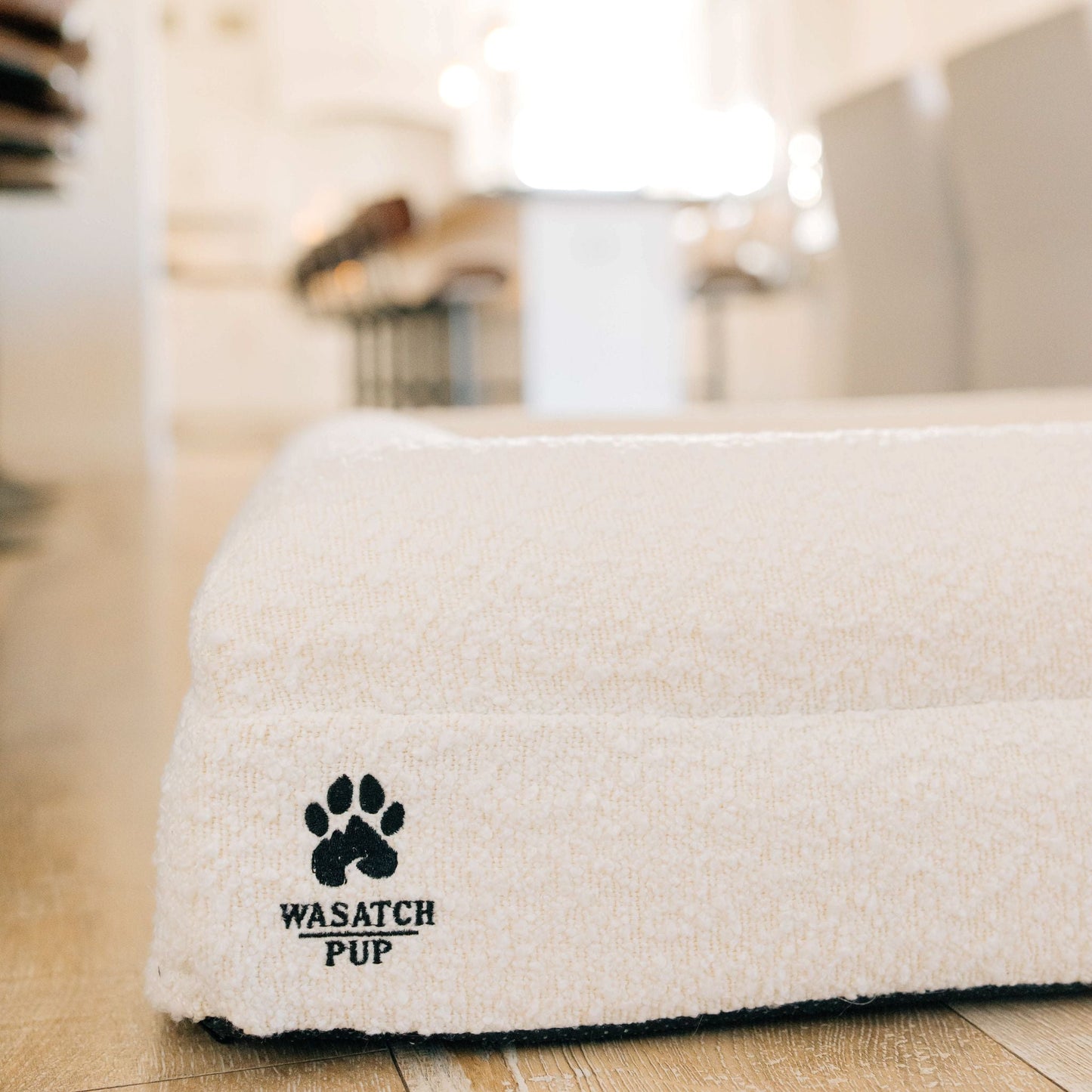 LuxeRest Bouclé Orthopedic Dog Bed