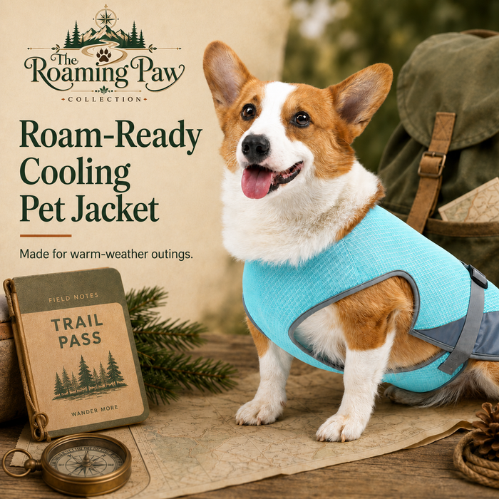 Roam-Ready Cooling Pet Jacket